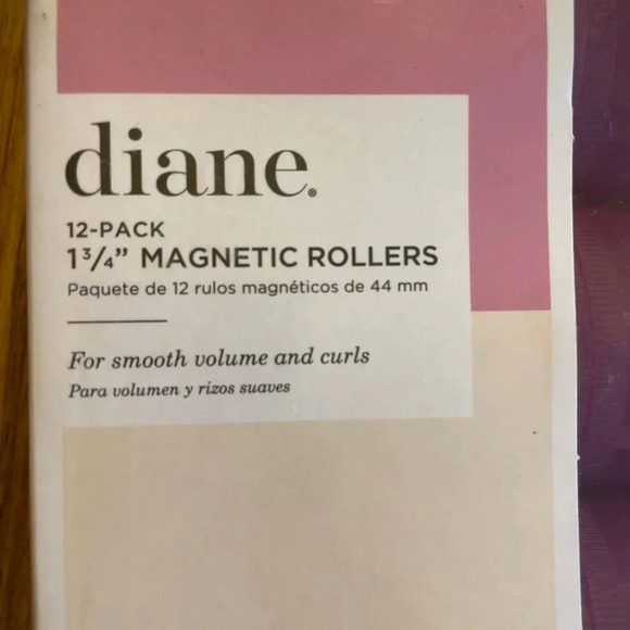 Diane 12 Pack 1 3/4” Magnetic Rollers Smooth Volume Curls NWT Vented Fas… - Picture 5 of 5